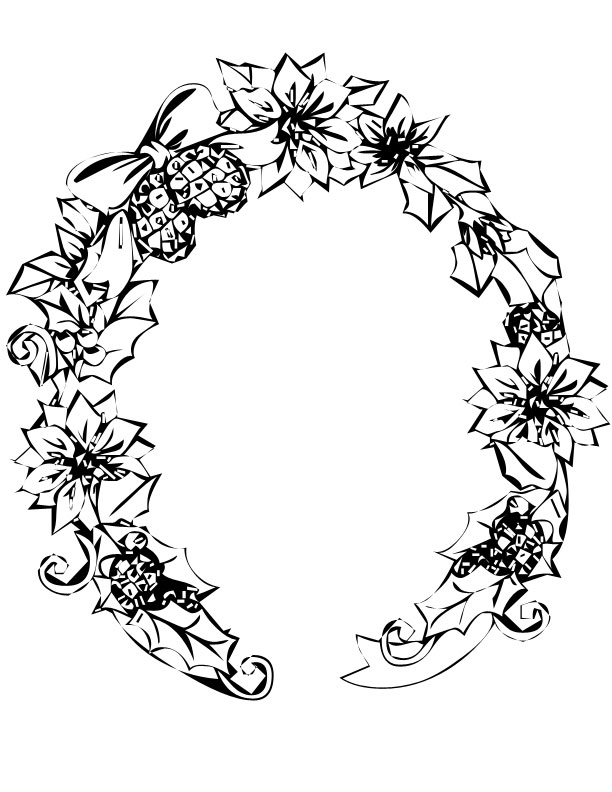 a wreath