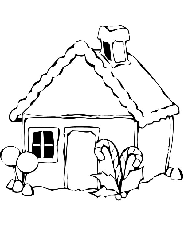 a gingerbread house