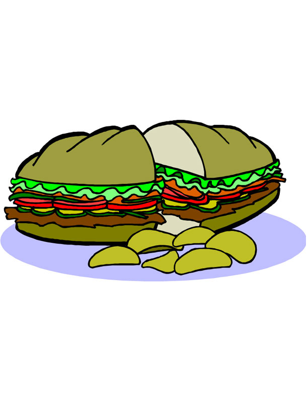 a sandwich