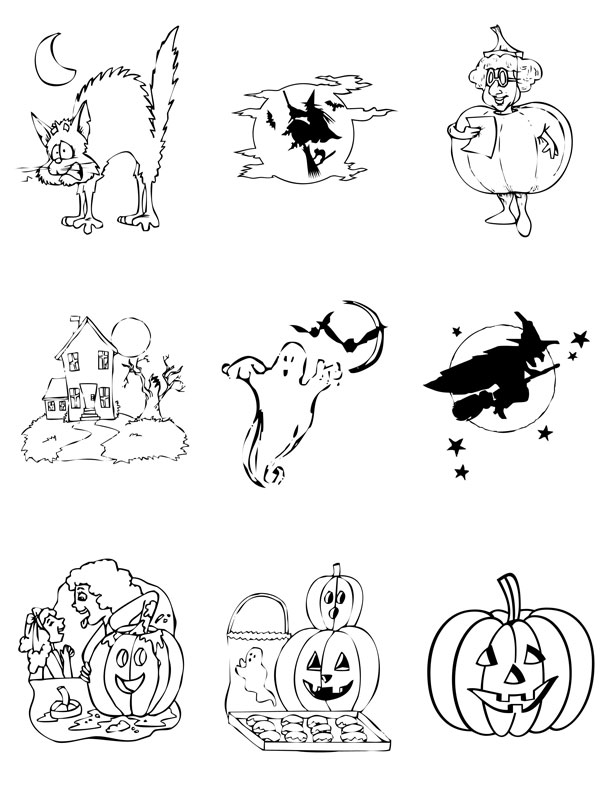 Flashcard Set - Halloween (5)